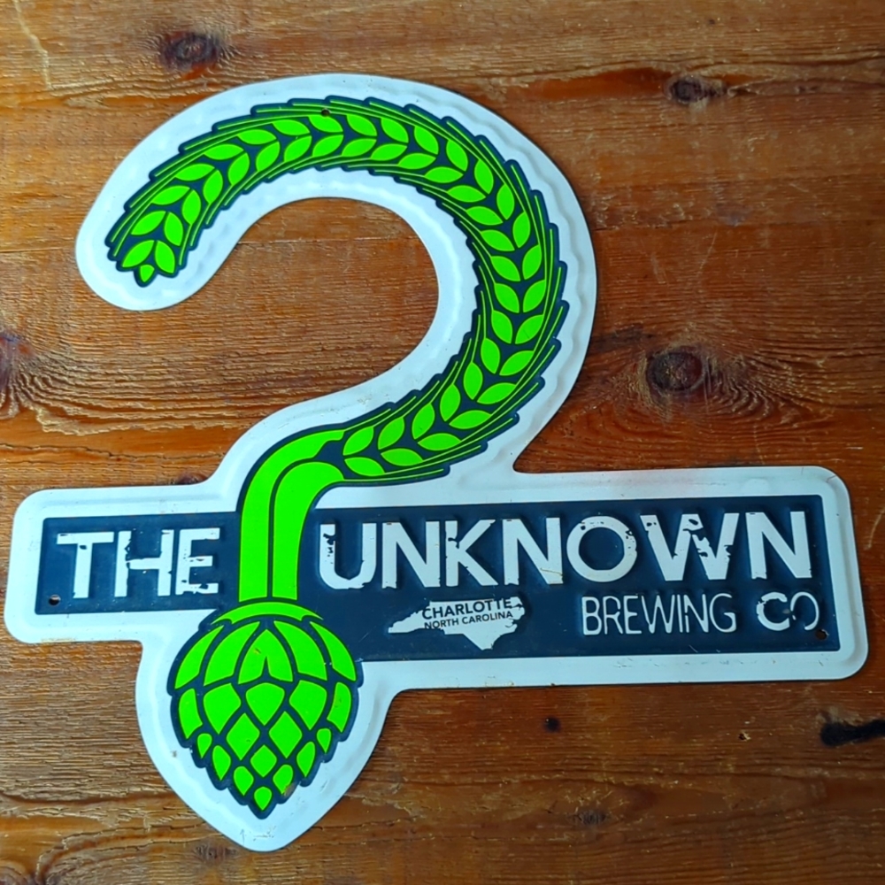 Metal sign